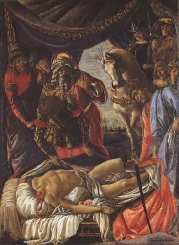 Sandro Botticelli Discovery of the Body of Holofernes oil painting image